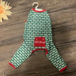 Dog size medium Christmas pajamas